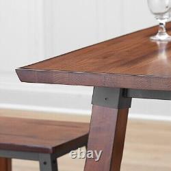 30 x 60 Rectangular Solid Wood Live Edge Restaurant Table Top in Walnut Wood