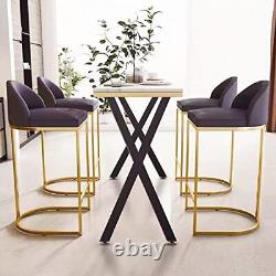 36 Inch Table Legs Metal Desk Dinning Bar Table Legs With Adjustment Feet Pads S