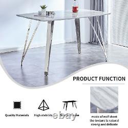 Bar table. Dining Table. Spacious MDF Top Dining Table with plating Legs Perfect