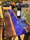 Epoxy Resin Console Bar Table, Wooden Kitchen & Bar Console Furniture Decor Top