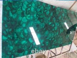 Green Agate Table Top, Agate Stone Table, Dining Table, Home Interior Furniture