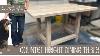 How To Build A Counter Height Dining Table