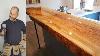 How To Build A Live Edge Counter Top For Under 500 00