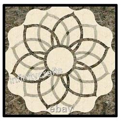 Indian Cottage Craft Coffee Table Top Square Marble Bar Center Table for Hotel