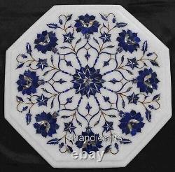 Lapis Lazuli Stone Inlay Work Bar Table Marble Dining Table Top for Hotel Decor