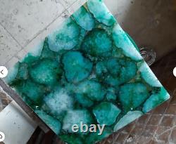 Marble Agate Table Top Center Corner Coffee Room Home Decor Mosaic 12x12 Arts