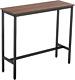 Rectangle Bar Table 41 Bar Height Pub Table Industrial Table For Kitchen Dining