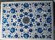 White Marble Dining Table Top Lapis Lazuli Stone Inlay Work Center Table For Bar