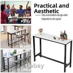 XXL Exquisite Bar Table High Top Coffee Table Console Table Cafe Counter Table
