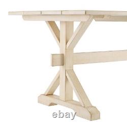 Table à manger en bois Modway Windchime 71 en naturel